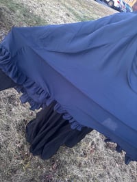 Image 2 of Open Arm Ruffle Cape 
