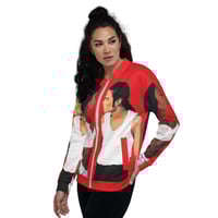 Image 1 of Icons Unisex Bomber Jacket red