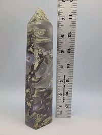 Image 6 of Moss Agate Large Crystal Tower - 3 Styles