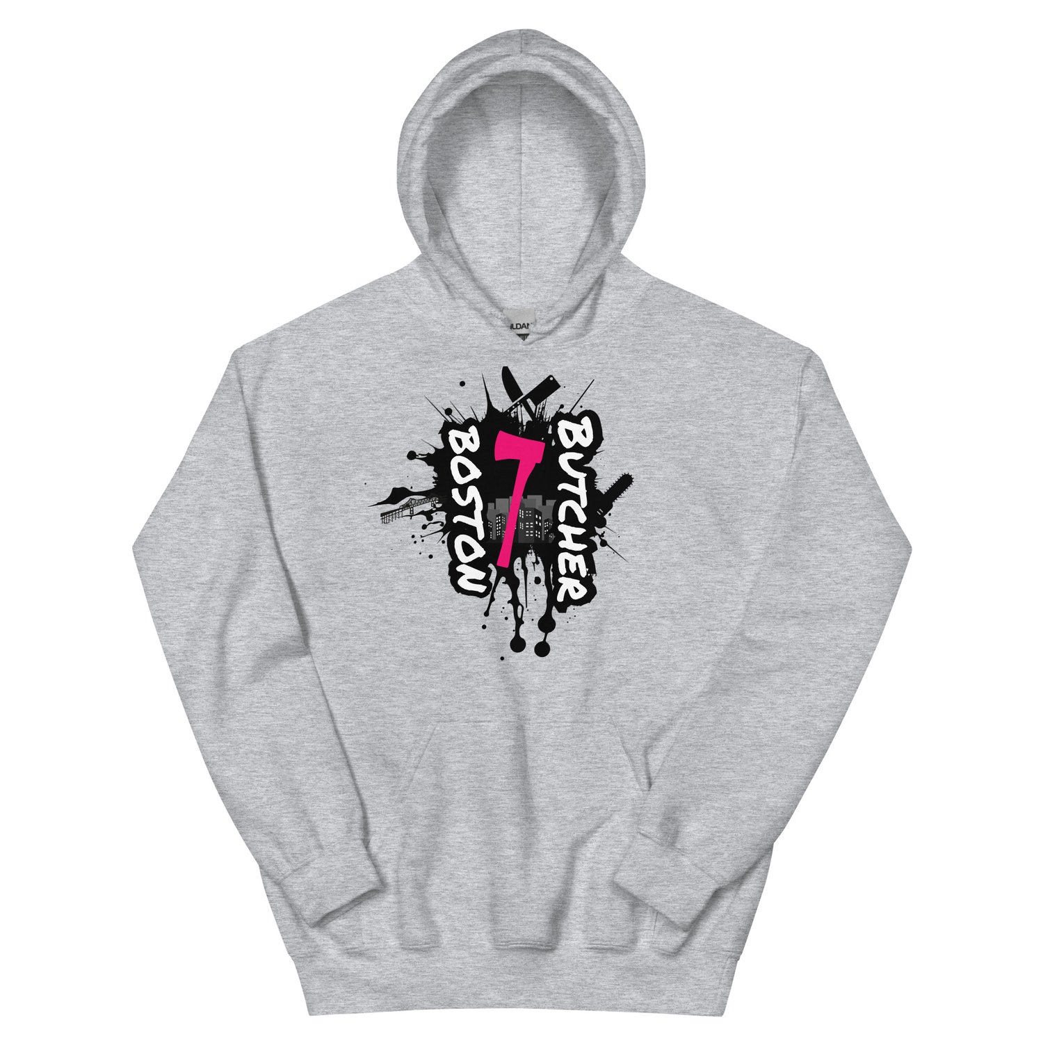 Image of Officially licensed Boston Butcher Unisex Hoodie