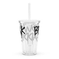 Image 4 of Beadwork Baddie Clear plastic tumbler