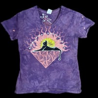Image 1 of medium Ladies cat V-neck
