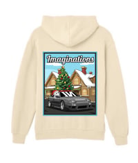 Image 1 of CREAM CHRISTMAS HOODIE