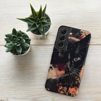 Image 16 of Colorful Black Cat Painting Tough case for Samsung®