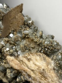 Image 24 of Quartz, Limonite, Chlorite, Hematite & UV Calcite Statement Cluster | Daye China #2861 