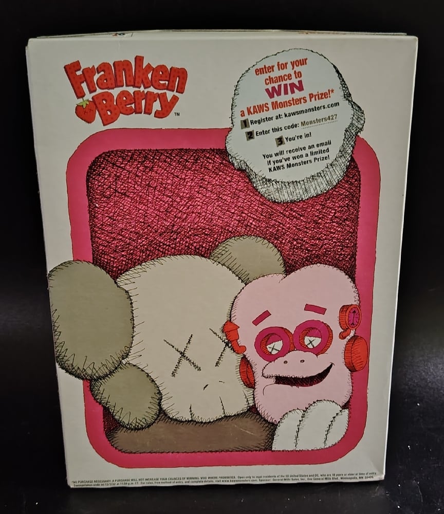 KAWS General Mills Monsters XXL General Mills Cereal Monsters Kaws