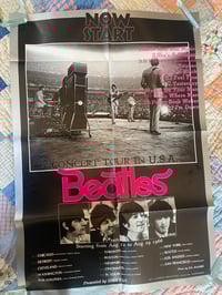 70s japanese beatles USA tour repro