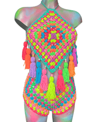 Image 5 of Rainbow Paradise Shorts