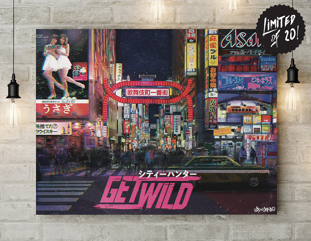 Image of Get Wild -  Mr. Saeba / Kabukichō & C. Hunter Inspiration 