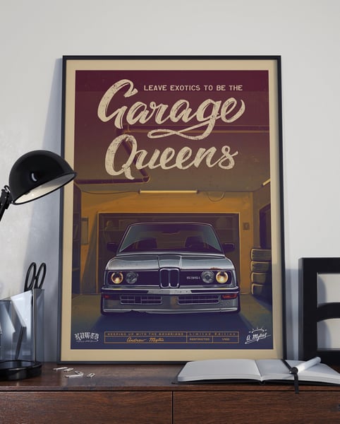 Image of Garage Queen Limited Edition Poster