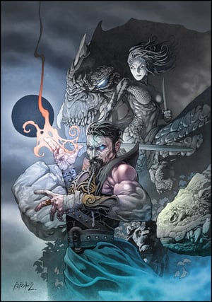 Image of The Diabolist: Eclipse- 13x19 Print LIMITED (signed) <font color="chartreuse"></font>