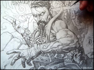 Image of The Diabolist: Eclipse- 13x19 Print LIMITED (signed) <font color="chartreuse"></font>