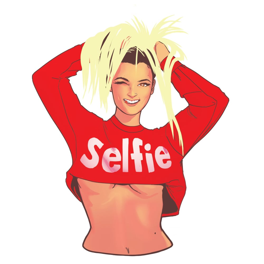 Image of Selfie Sticker