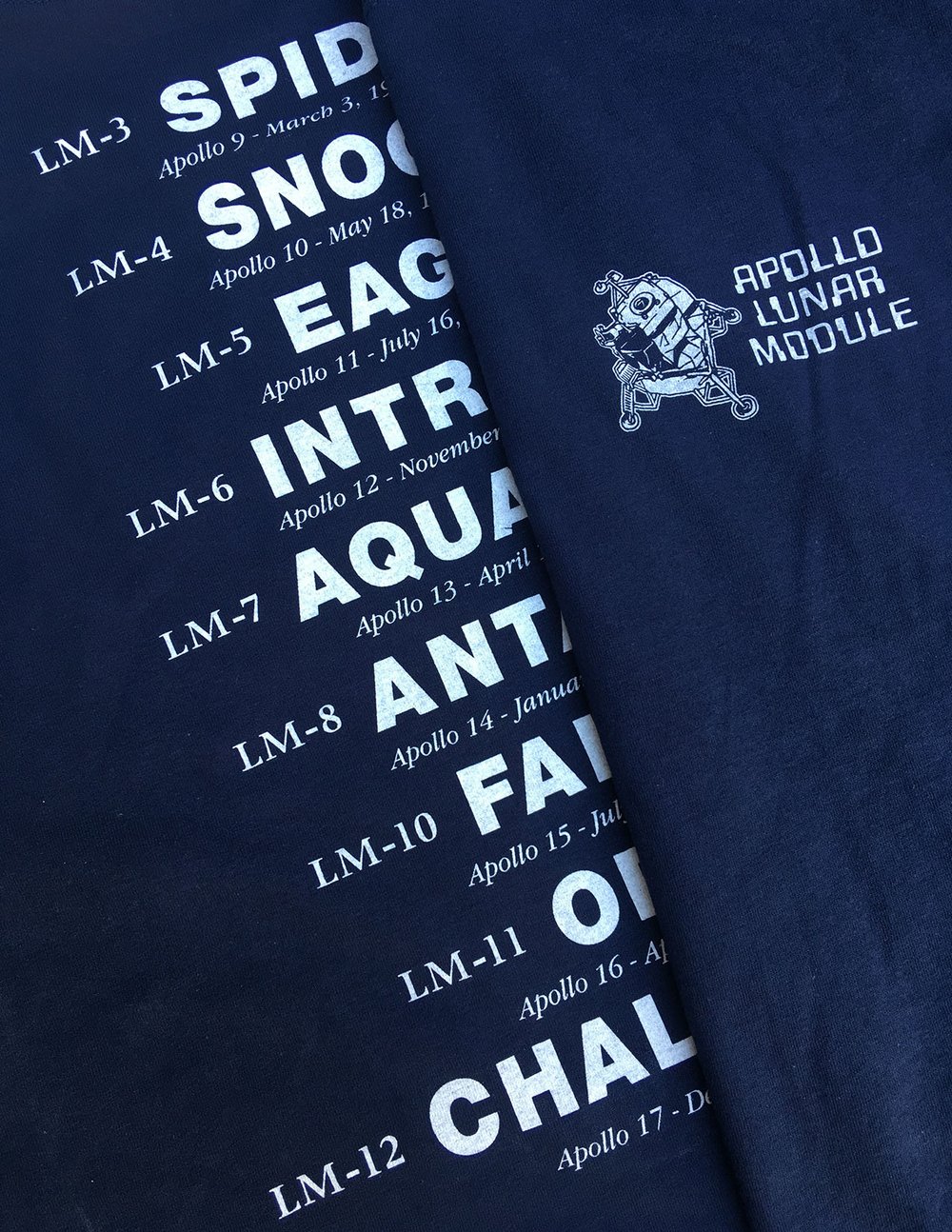 Image of Apollo Lunar Module t-shirt
