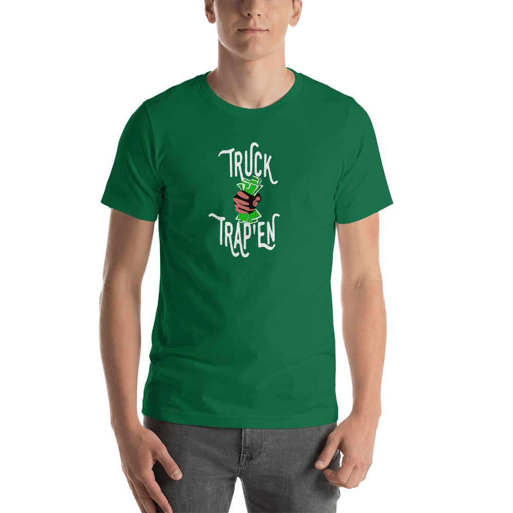 Image of TRUCK TRAP'EN T-SHIRT KELLY GREEN