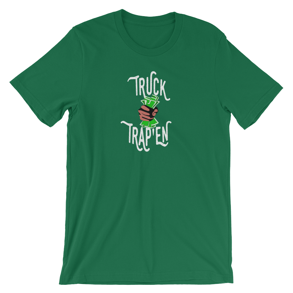 Image of TRUCK TRAP'EN T-SHIRT KELLY GREEN
