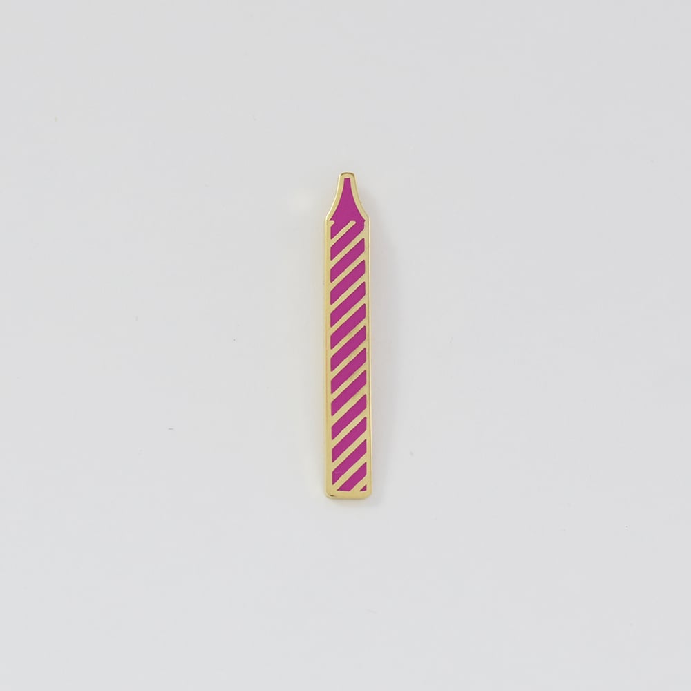 Image of Pink Candle Pin