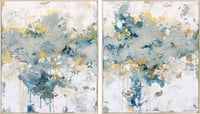 Sea Shimmer (Diptych)