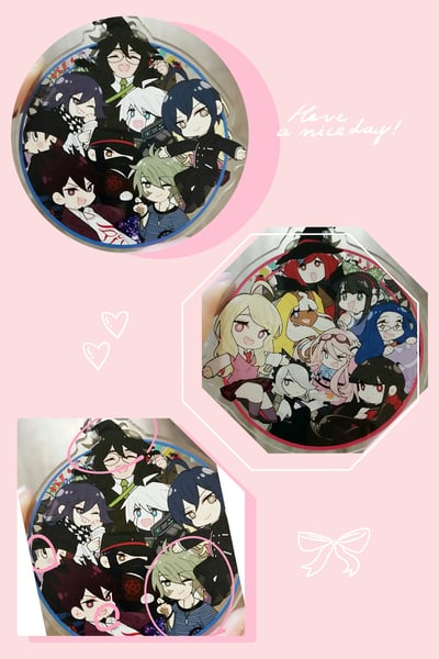 Image of [DEFECTED] Danganronpa V3: Fabricated Truth Zine Charms