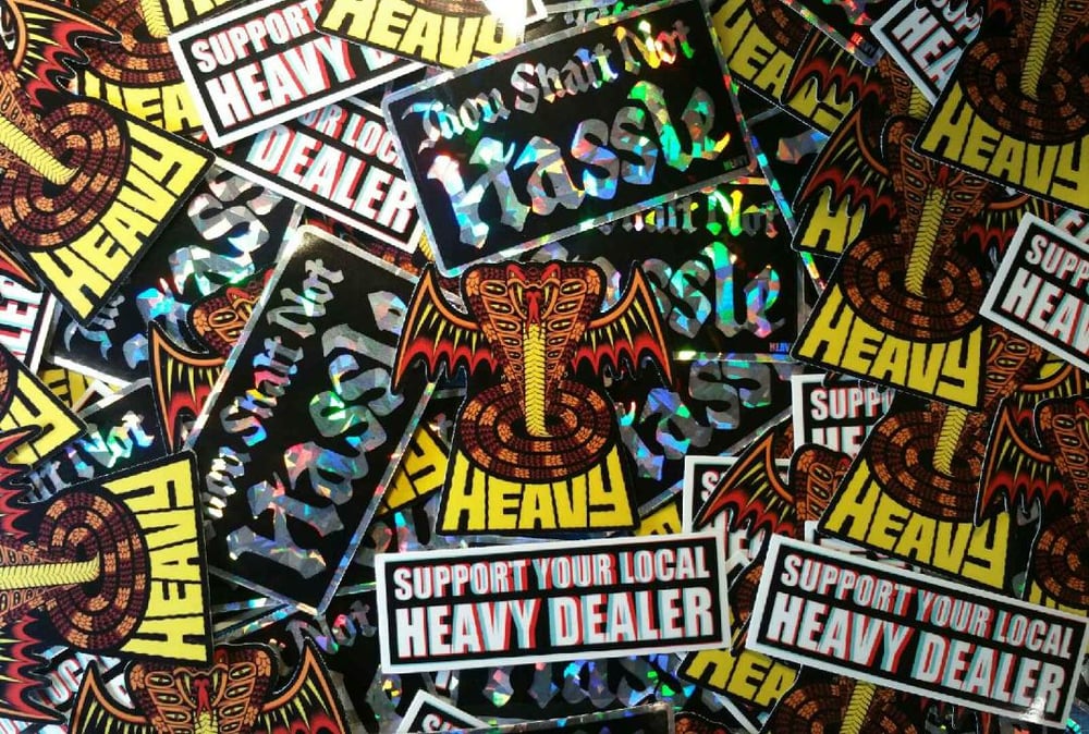 HEAVY — STICKER PACKS