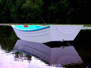 Image of "The Little Buddy" Wooden Dingy Boat Plans