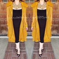 Image 3 of Mustard Couture Coat 