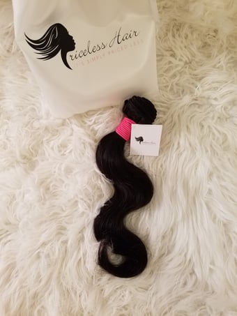 Image of Peruvian loose wave virgin hair bundle