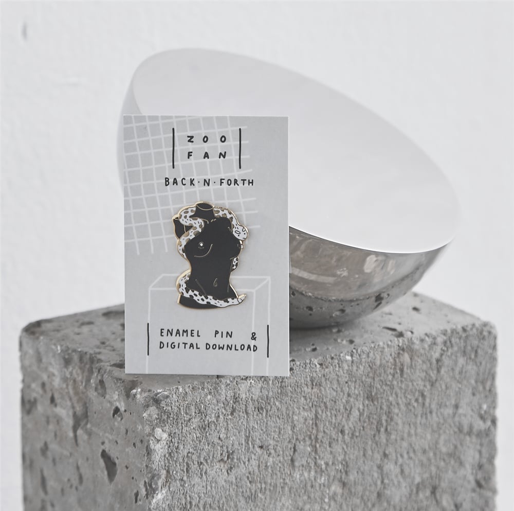 Image of Back 'N' Forth Single & Pin