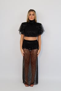 Image 3 of “SAHARA” 2pc beaded cape co ord 