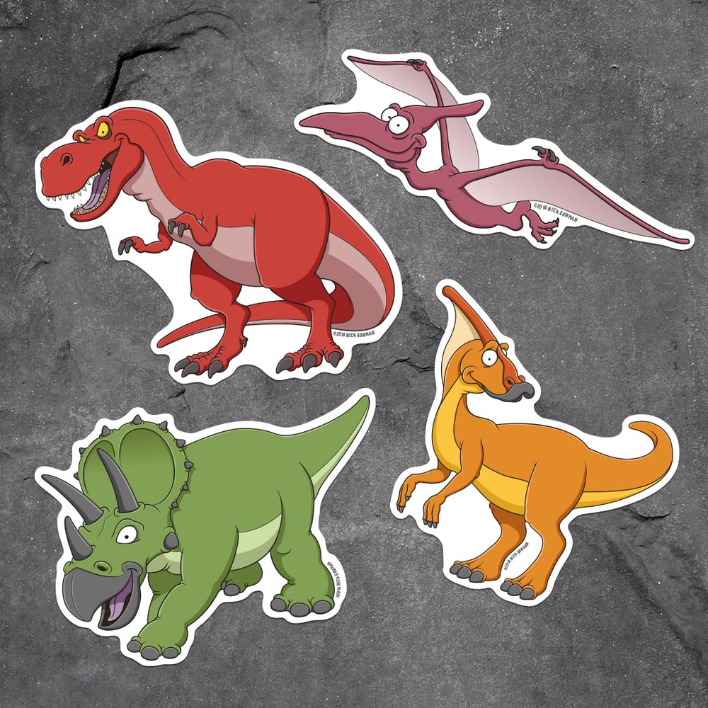 Dinosaur Sticker Pack 1