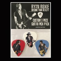 Ryan Roxie - Imagine Your Reality 3 Piece Guitar Pick Pack