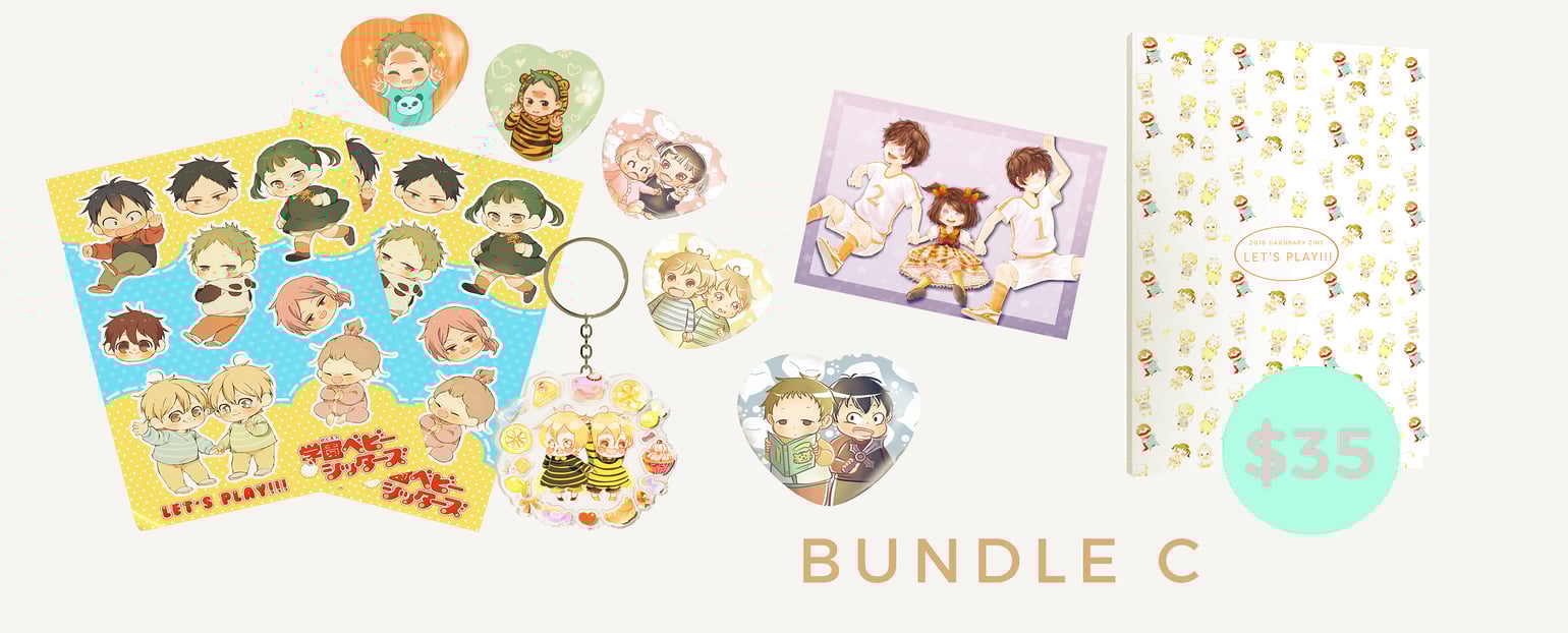 Image of Let's Play zine BUNDLE C