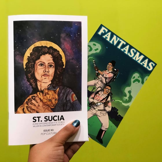 Image of ISSUE XII: Pop Cultura + Fantasmas Postcard