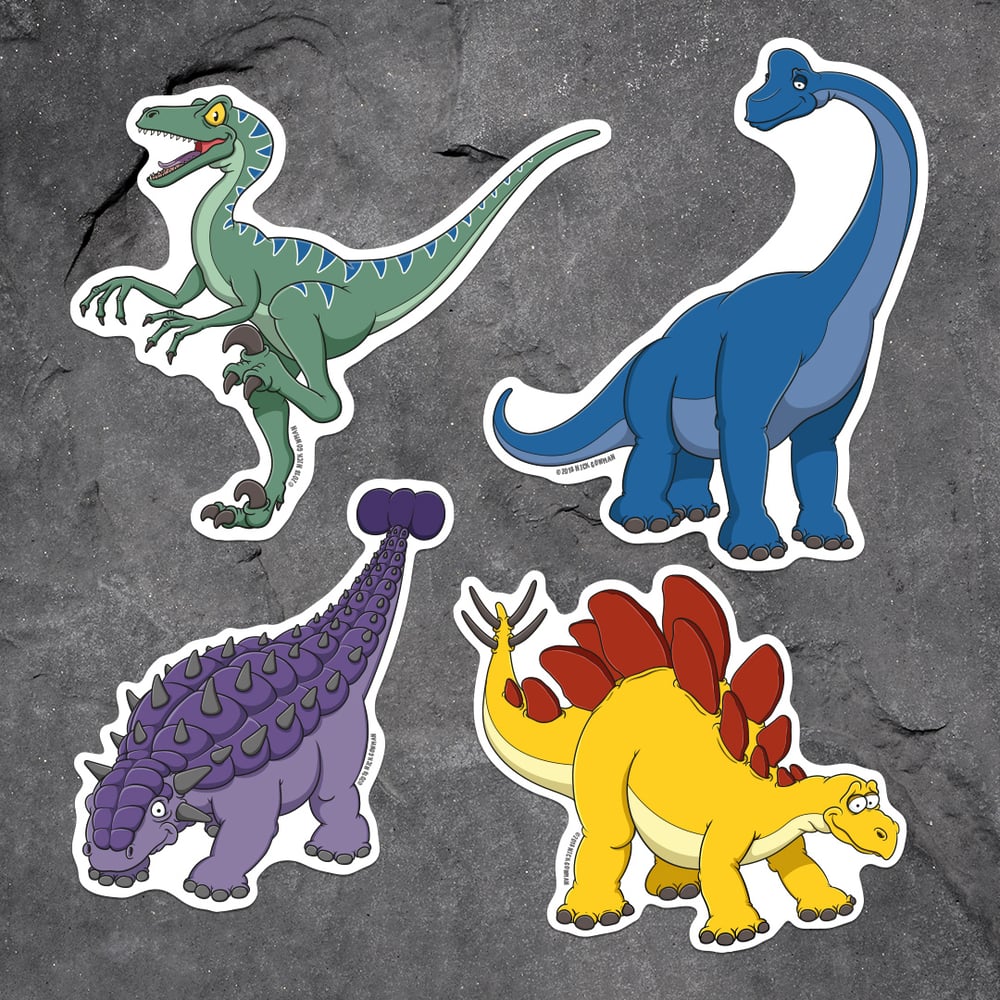 Dinosaur Sticker Pack 2