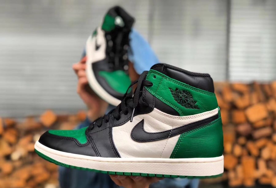 Jordan retro 1 og pine green sales