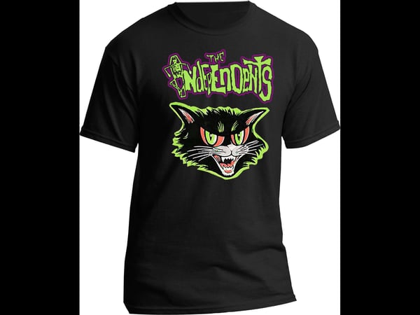 Image of The Independents Black Cat T-Shirt