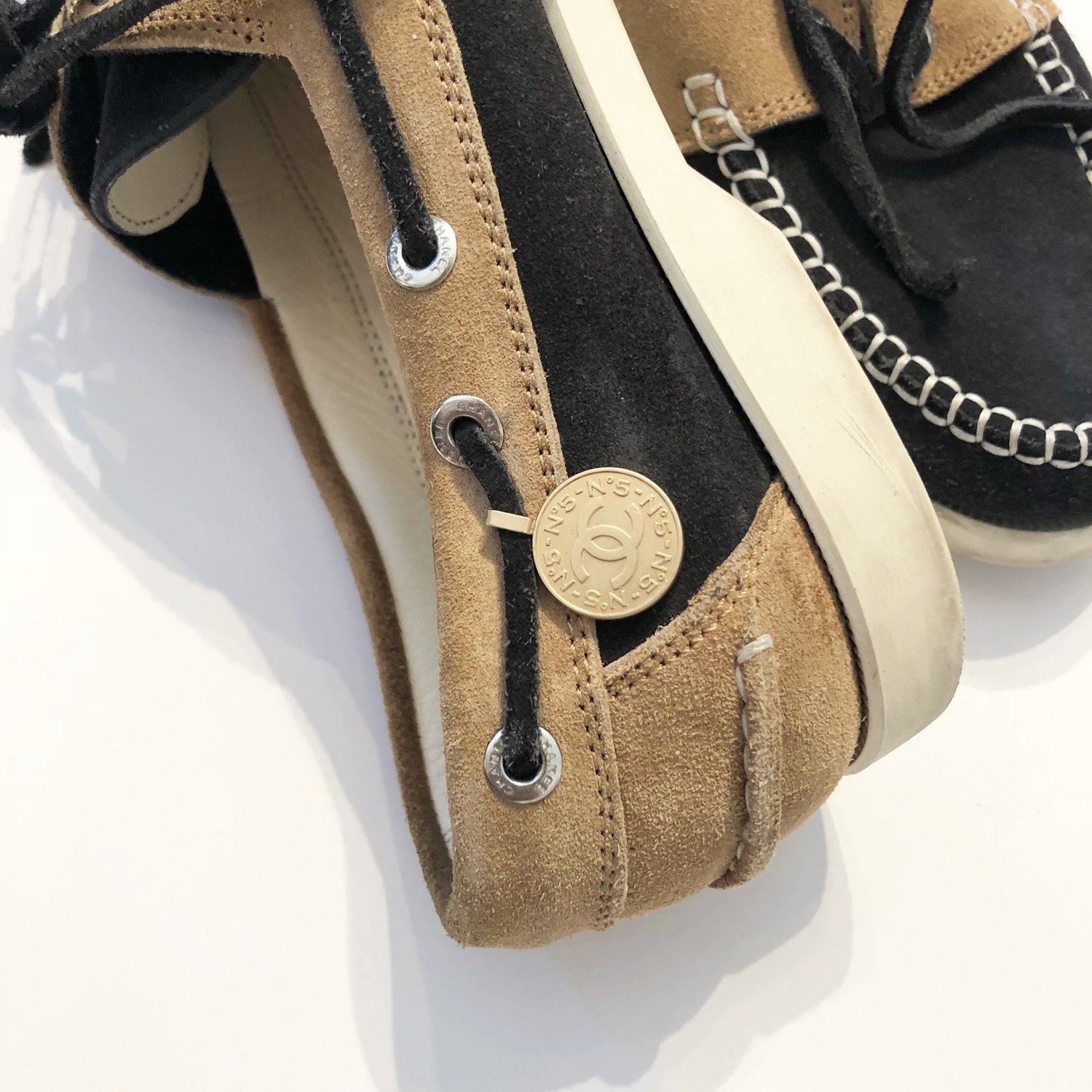 Image of CHANEL MOCCASIN LOAFERS