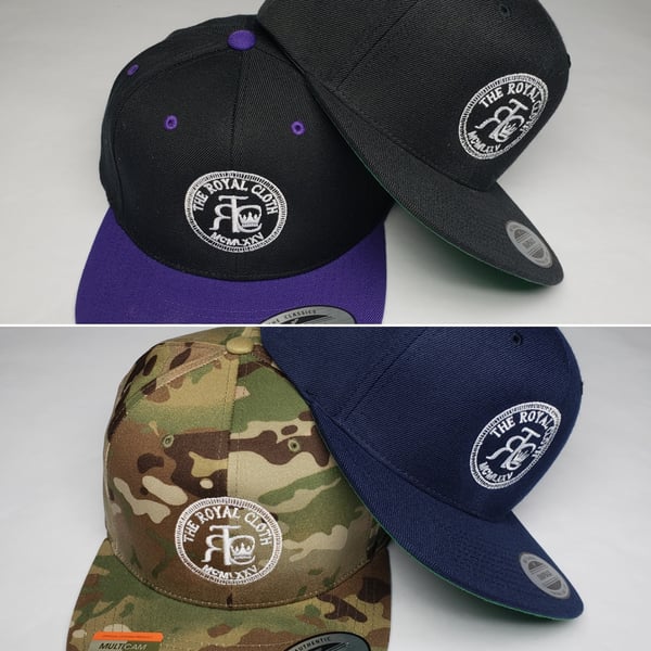 Image of The Royal Cloth Coin Logo Snapback Crown