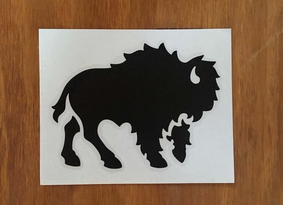 Image of Bison Decal