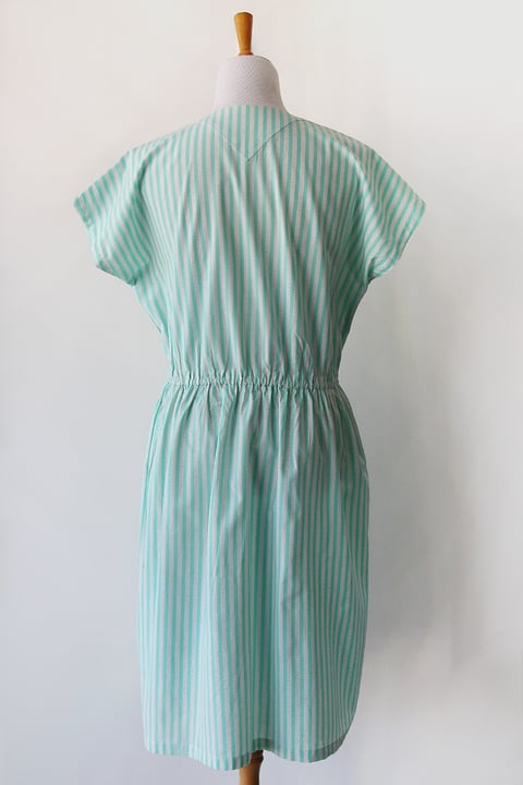 Image of SOLD Happy Stripes Button Up Dress