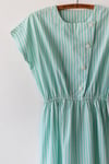 Image of SOLD Happy Stripes Button Up Dress