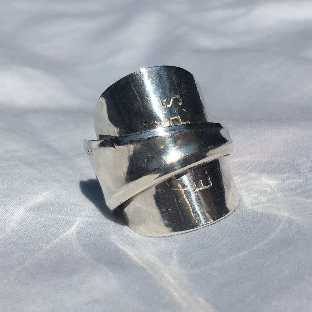 Image of Silver Spoon Ring 