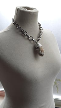 Image 3 of Hares paw chunky necklace