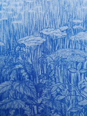 Image of Risograph art print - The Bottom of a Hole is the Back of a Cave is the Top of a Hill - Poster 2