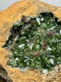 Image 10 of Ludlamite Crystal Geode Cluster Specimen | Brazil #2852