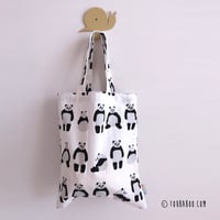 Image 3 of Tote bag panda