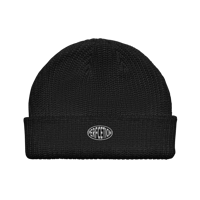 Perfcetion Touque - Black/White on Black
