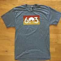 Image 1 of 603 Sunset Logo t-shirt - unisex