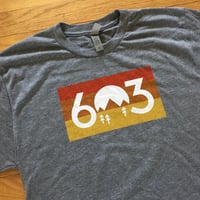 Image 2 of 603 Sunset Logo t-shirt - unisex