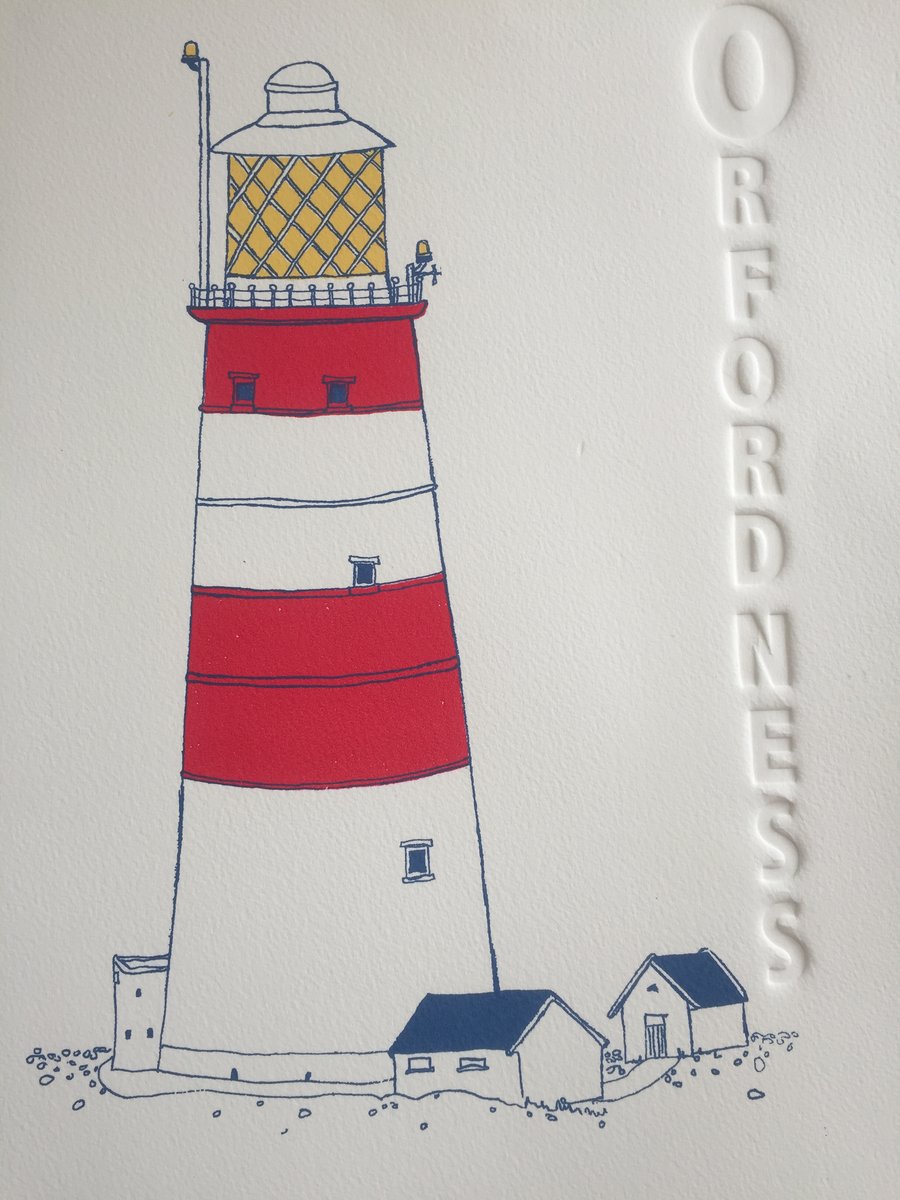 Image of O is for Orfordness Lighthouse